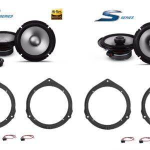 Kit 6 altoparlanti Alpine S2 per Mercedes ML (W166) dal 2011 al 2015