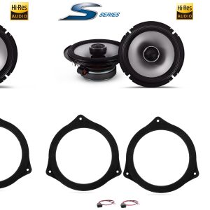 Kit 8 altoparlanti + amplificatore Alpine S2 per BMW X5 (E53) 1999-2006