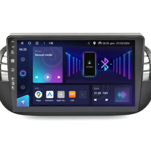 Mediastation Customfit 9" per Fiat 500 (312) serie dal 2007 al 2015  Android 13