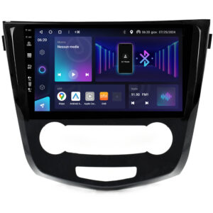 Mediastation Customfit 10.1" per Nissan Qashqai II SUV (J11) clima manuale Android 13