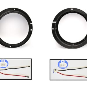 Supporti altoparlanti + cablaggi per Kia Cee'd serie 2006-2012 Anteriori e Posteriori