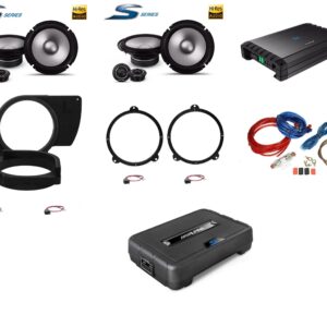 Kit Alpine S2 per BMW serie 3 E46 Coupè Altoparlanti +Subwoofer Sottosedile + Amplificatore