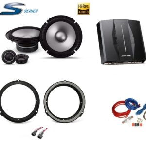Kit Alpine S2 Hi Res 2 vie per Ford Focus MK3 DSP+Altop.+Ampl.+Subwoofer
