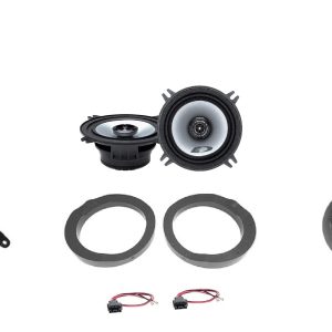 Kit 8 altoparlanti Alpine per Mercedes classe E serie W210 Anteriori e Posteriori e Cappelliera