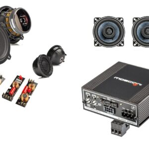 Gladen Mosconi kit Sound Upgrade per Porsche 911 3.2 G50  Cabrio