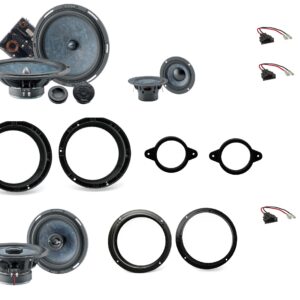 Focal Slate Fiber altoparlanti 3 vie per Audi Q3 (8U) serie dal 2011 al 2018