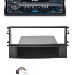 Autoradio Sony per Kia Sportage II DAB+ con lettore CD, USB e SD Card, frontalino estraibile e Bluetooth