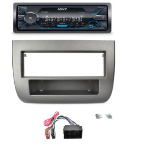 Autoradio Sony per Lancia Y (843) DAB+ con lettore CD, USB e SD Card, frontalino estraibile e Bluetooth