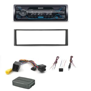 Autoradio Sony per Renault Modus DAB+ con lettore CD, USB e SD Card, frontalino estraibile e Bluetooth