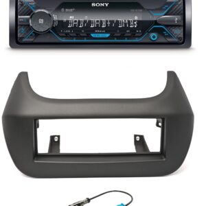 Autoradio Sony per Fiat Qubo DAB+ con lettore CD, USB e SD Card, frontalino estraibile e Bluetooth
