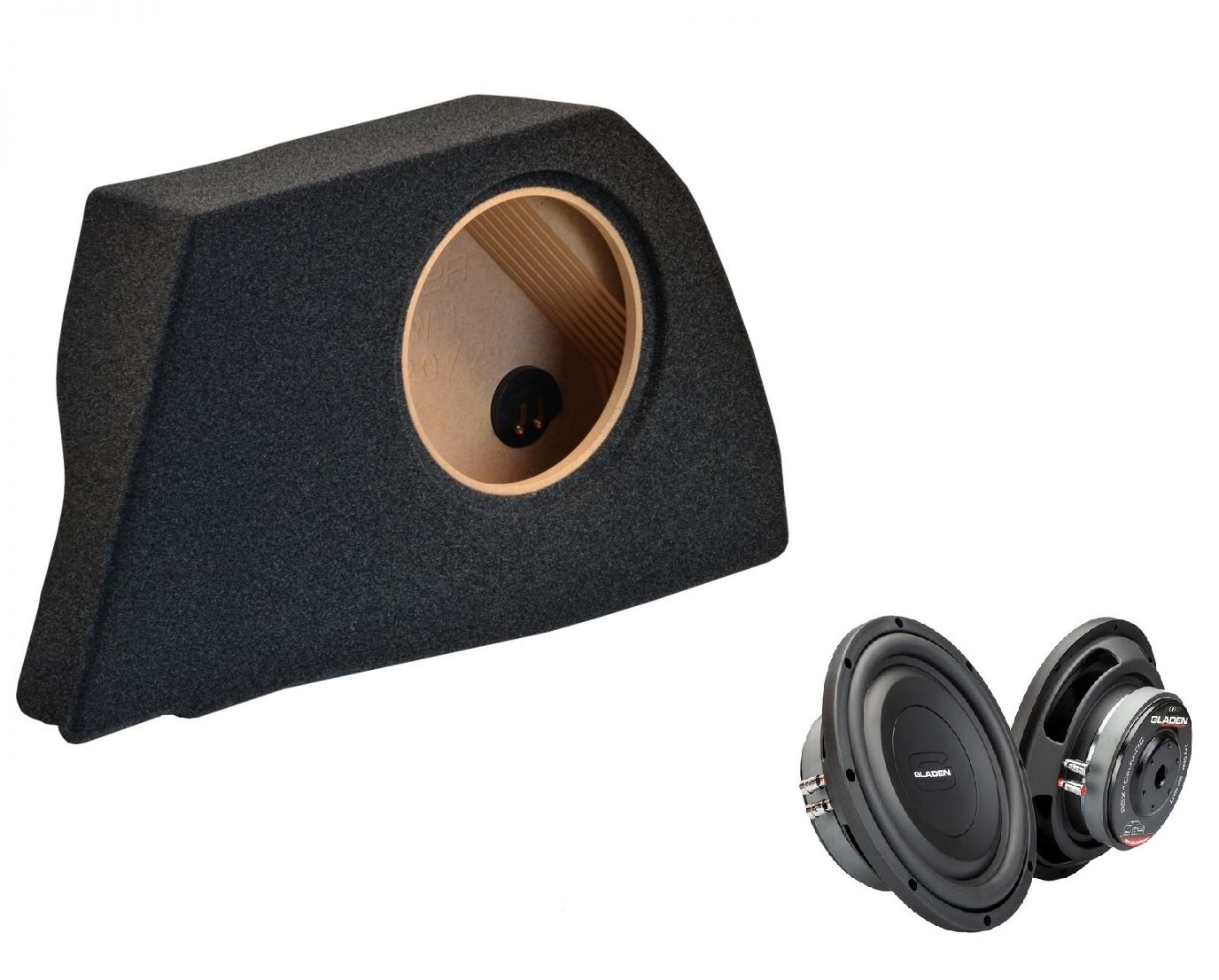 Kit subwoofer + cassa chiusa per BMW 1 F20 2011 - 2019 Gladen RSX