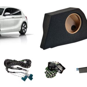 Kit audio per BMW serie 1 F20 2011 - 2019 Gladen + Mosconi Pico 6/8