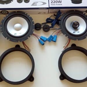 Kit 6 altoparlanti Alpine per Subaru Forester Anteriori e Posteriori
