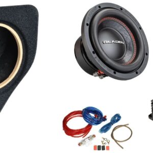 Kit amplificatore Subwoofer per Toyota C-HR I 2016 - 2023 Mosconi Pico 1 V2 + Gladen RSX 08