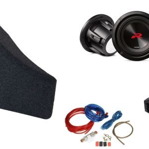 Kit Subwoofer R2 per Mercedes CLA W118 W117 + cassa chiusa  + Alpine S2-A60M amplificatore