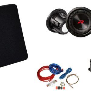 Kit Subwoofer R2 per Alfa Romeo Stelvio + cassa chiusa  + amplificatore Mosconi PICO 1 V2