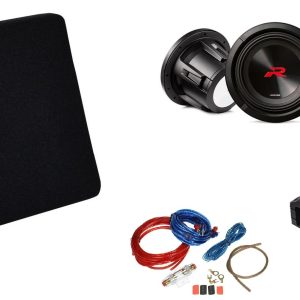 Kit Subwoofer R2 per Alfa Romeo Stelvio + cassa chiusa  + amplificatore Alpine S2-A60M
