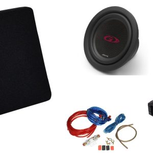 Kit Subwoofer per Alfa Romeo Stelvio + cassa chiusa  + amplificatore Alpine S2-A60M