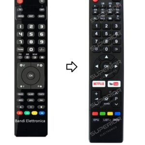Telecomando compatibile per CHIQ U65G5500 già programmato