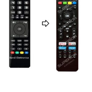 Telecomando compatibile per CHIQ UCC55G5N-ESI già programmato