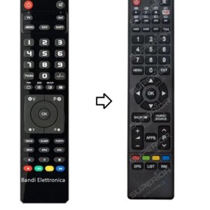 Telecomando compatibile per SABA LE43PV17B già programmato