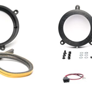 Kit supporti altoparlanti  per Mercedes C (W203) Anteriori e Posteriori