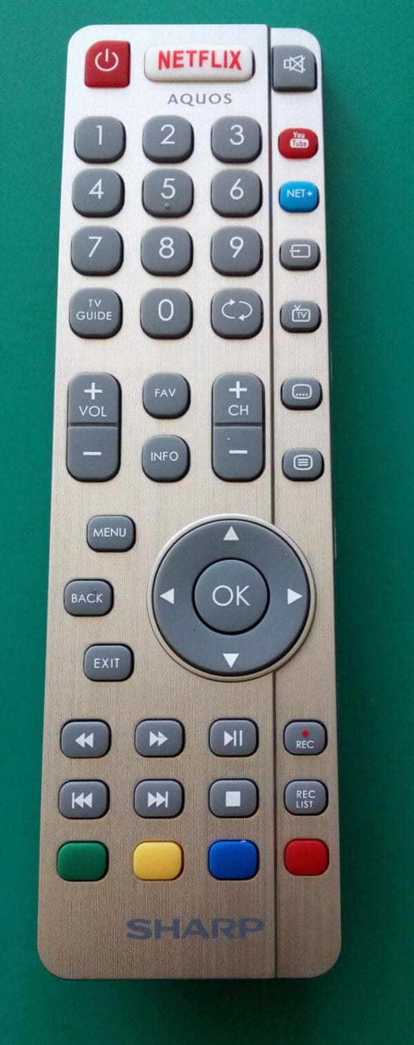 Telecomando originale Sharp  per TV AQUOS modello LC55CFE6452E