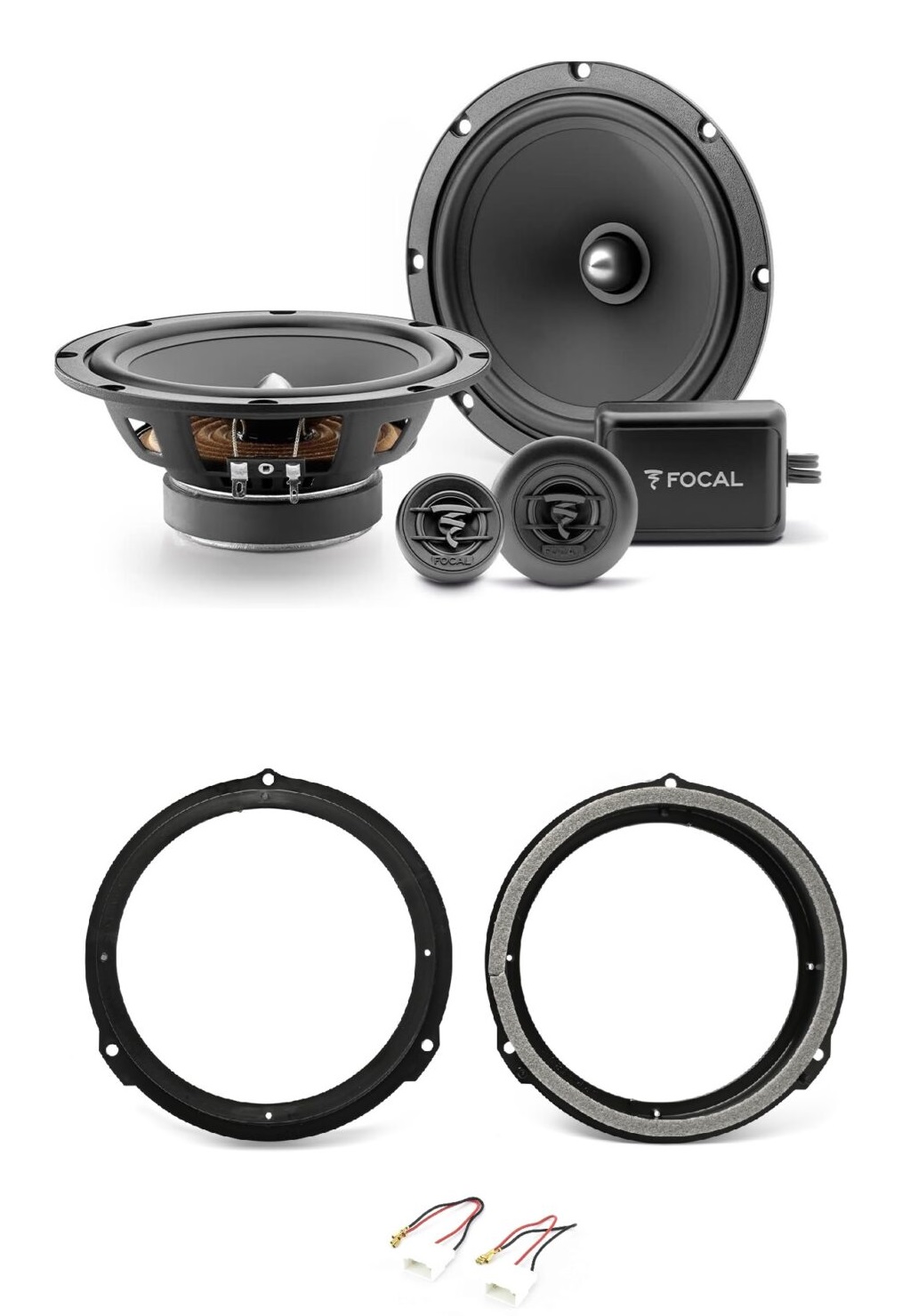 Kit altoparlanti Focal per Ford Transit Custom serie 2013-2023 Anteriori