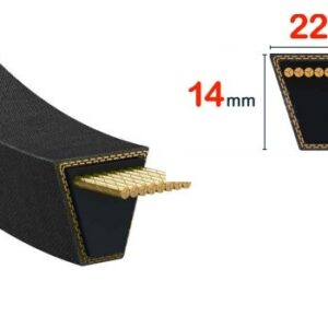 Cinghia trapezoidale per New Holland Swather 2450 - 2550