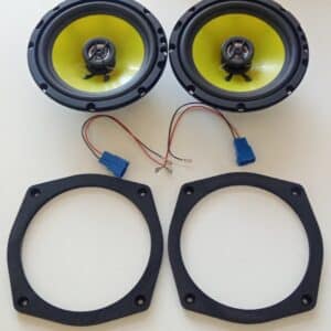 Kit altoparlanti 120 Watt con adattatori per HYUNDAI Tucson 04-15