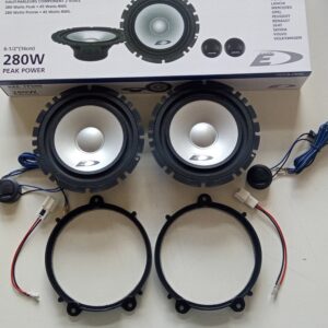 Kit 4 altoparlanti Alpine per Renault Twingo II serie 07/14