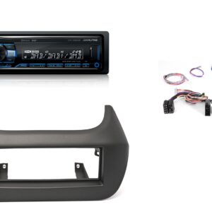 Autoradio Alpine DAB 1 Din per Fiat Qubo con comandi al volante