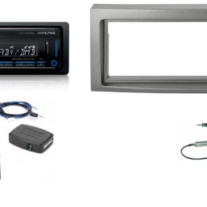 Autoradio Alpine DAB per Peugeot 407 con comandi al volante