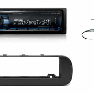 Autoradio Alpine DAB 1 Din per Fiat Panda (312, 319) serie dal 2012