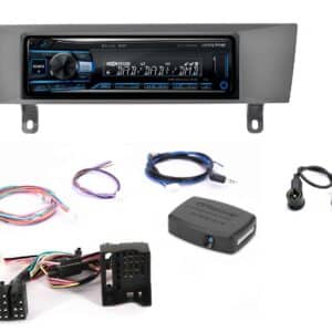 Autoradio Alpine DAB per BMW serie 1  (E81)  serie dal 2006 al 2012 comandi al volante