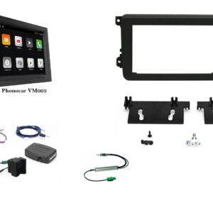 Autoradio Mediastation per Volkswagen T5 Transporter (7JD, 7JE, 7JL, 7JY, 7J ) 2009-2015 Phonocar VM003