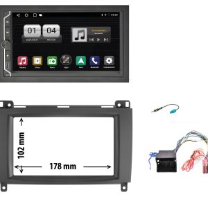 Mediastation Android per Mercedes classe B W245 serie dal 2004 al 2011  Phonocar VM003