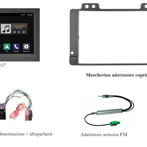 Mediastation per Land Rover Freelander  serie dal 2005 al 2006 Phonocar VM003