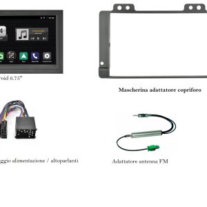 Mediastation per Land Rover Freelander  serie dal 2004 al 2005 Phonocar VM003