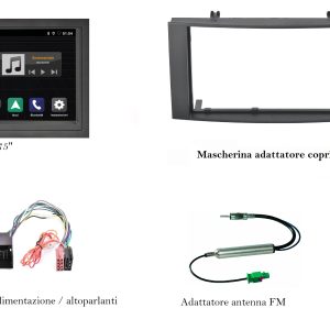 Mediastation per Volkswagen Multivan T5  serie dal 2003 al 2011 Phonocar VM003