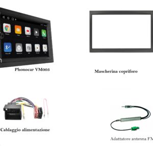 Mediastation per Peugeot 307 serie 2001 - 2008 Phonocar