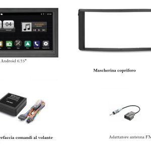 Mediastation per Subaru XV serie dal 2011 Phonocar VM003
