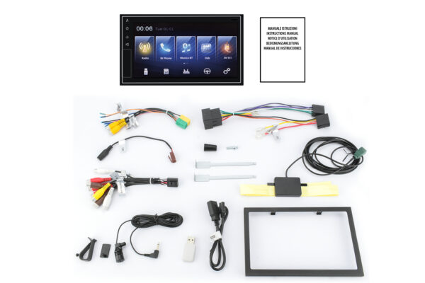 Autoradio Apple Car Play wireless Phonocar VM013 per Mercedes Classe B W245  Mediastation DAB+ (Copia) - immagine 3