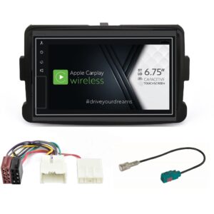 Autoradio Apple Car Play wireless Phonocar VM013 per Dacia Duster Mediastation DAB+