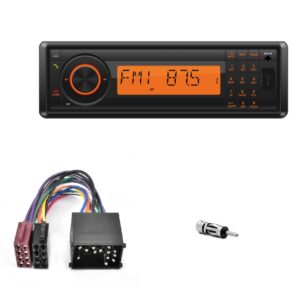 Autoradio DAB per BMW serie 3 E36 coupè USB e SD Card, frontalino estraibile e Bluetooth