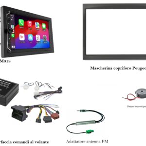 Mediastation Apple Car Play / Android per Citroen JUMPY II (VF7)  serie dal 2007 al 2016