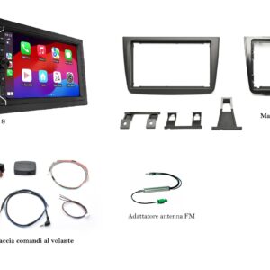 Autoradio Sistema multimediale Wireless 6.75'' AA CP per Alfa Romeo Mito (955_) serie 2014-2018