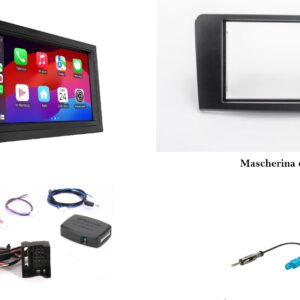 Autoradio Android Wireless 6.75'' AA CP per Mercedes classe M (W164)  Multimediale