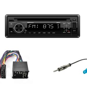 Autoradio con CD per BMW serie 3 E36 coupè  DAB+ , USB e SD Card, frontalino estraibile e Bluetooth