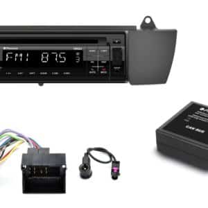 Autoradio con CD per BMW Z4 (E85)  DAB+ comandi al volante con lettore CD, USB e SD Card, frontalino estraibile e Bluetooth